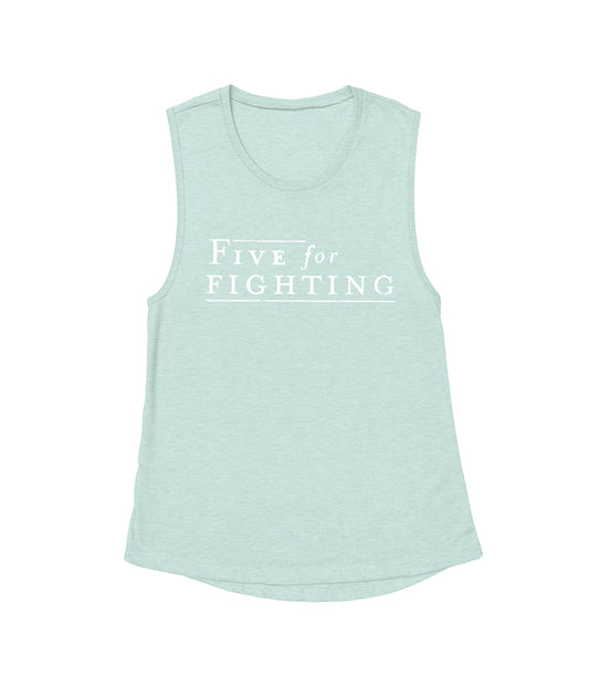 Five For Fighting Logo Womens Muscle Tank