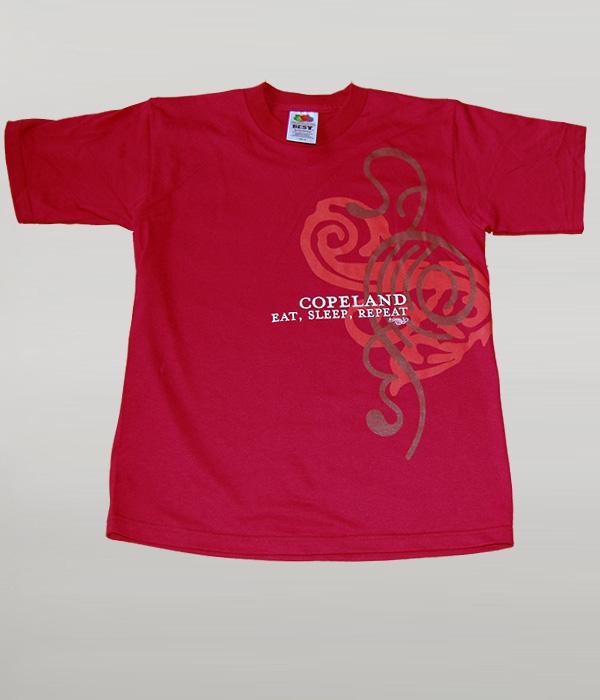 Copeland Swirls Shirt (Maroon)