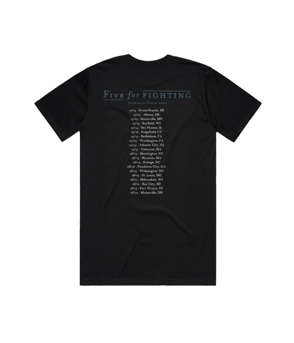 Five For Fighting Photo Tour Shirt (Summer 2022)