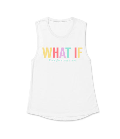 Five For Fighting What If Womens Muscle Tank