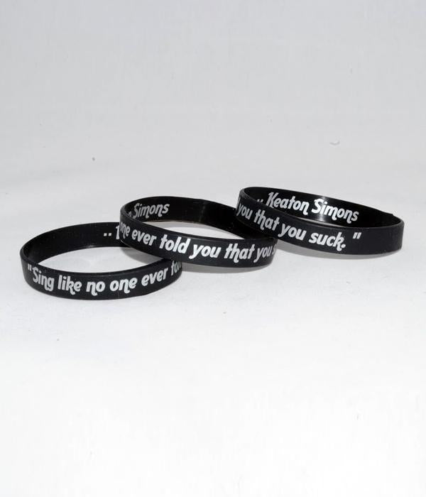 Keaton Simons Sing Like.....Wristband