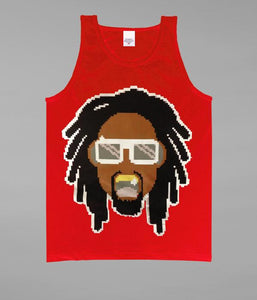 Lil Jon 8-Bit Tank Top (Red)