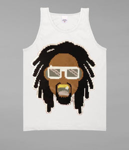 Lil Jon 8-Bit Tank Top (White)