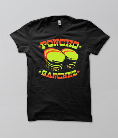 Poncho Sanchez Drum Womens Shirt