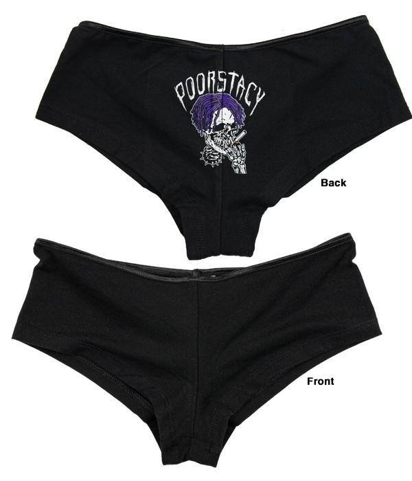 Poorstacy Skull Boyfriend Briefs
