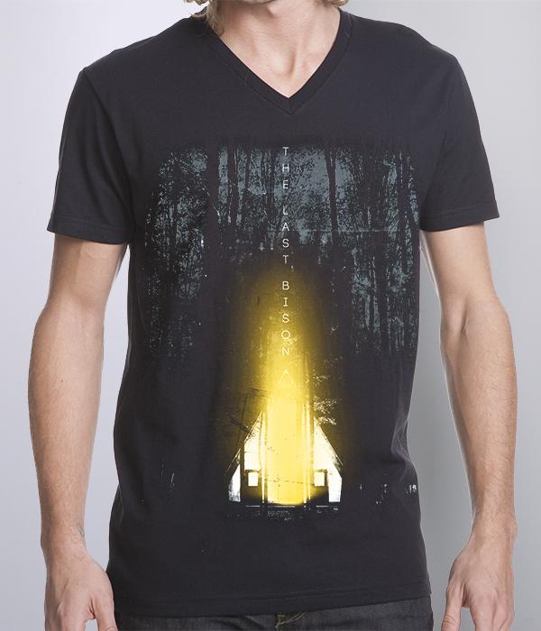 The Last Bison A Frame V Neck Shirt