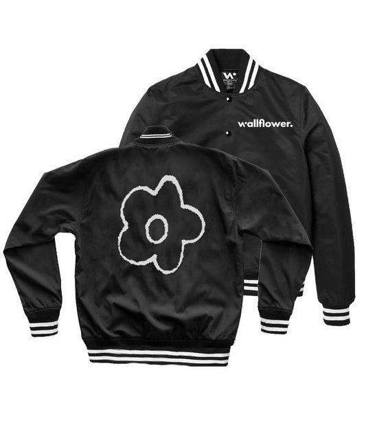 Whethan Wallflower Satin Coaches Jacket