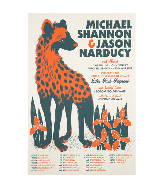Michael Shannon / Jason Narducy & Friends Lifes LRP40 Poster