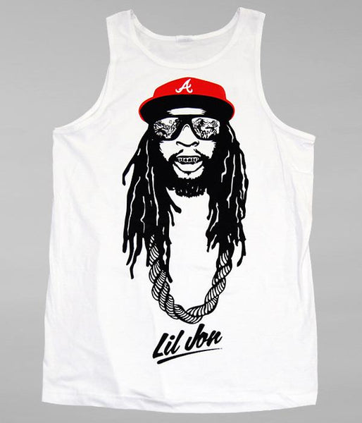 Lil Jon Face Tank Top (White)