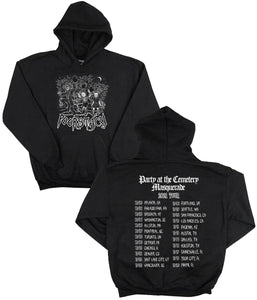 Poorstacy Party At The Cemetery Tour Pullover Hooded Sweatshirt