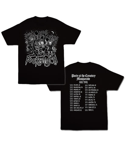 Poorstacy Party At The Cemetery Tour Shirt
