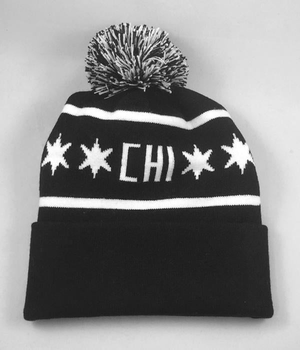 Chicago Hockey Initiative CHI Logo Knit Hat