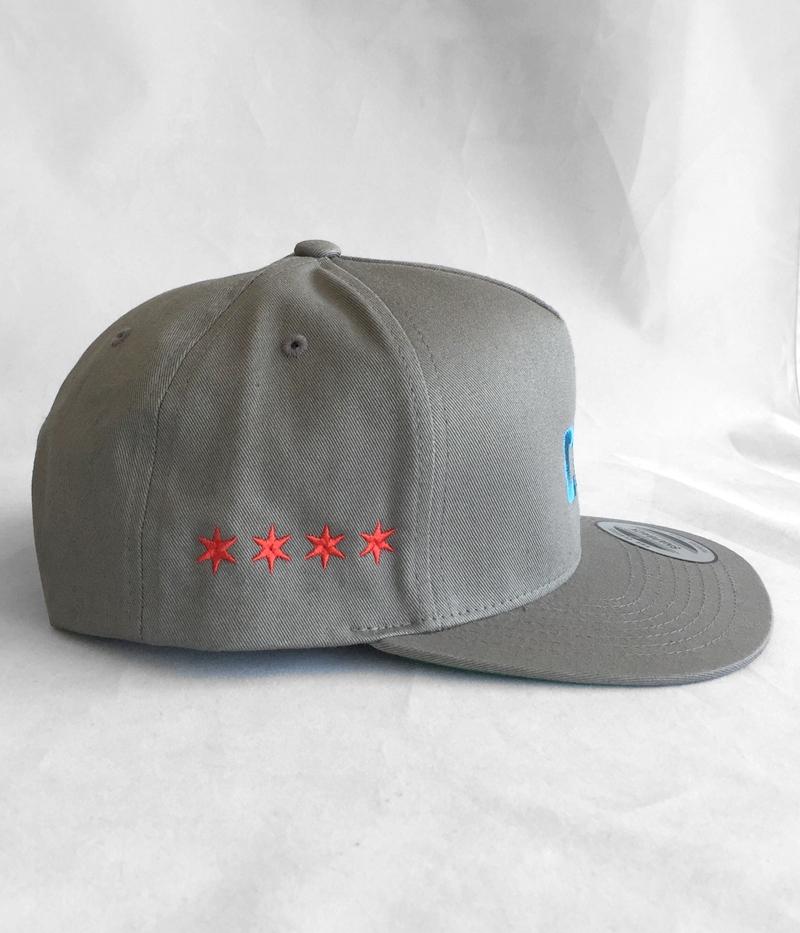 Chicago Hockey Initiative Limited Edition Chicago Flag Snapback Hat