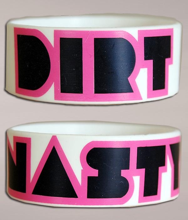 Dirt Nasty Logo Wristband