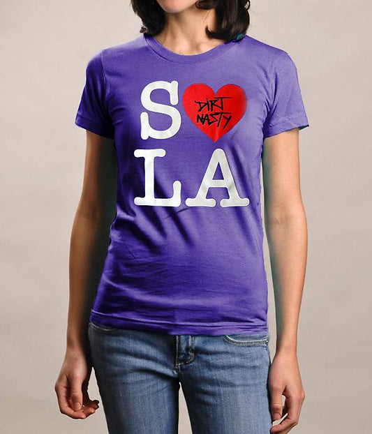 Dirt Nasty So LA Girls Shirt (Purple)