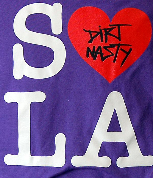 Dirt Nasty So LA Girls Shirt (Purple)