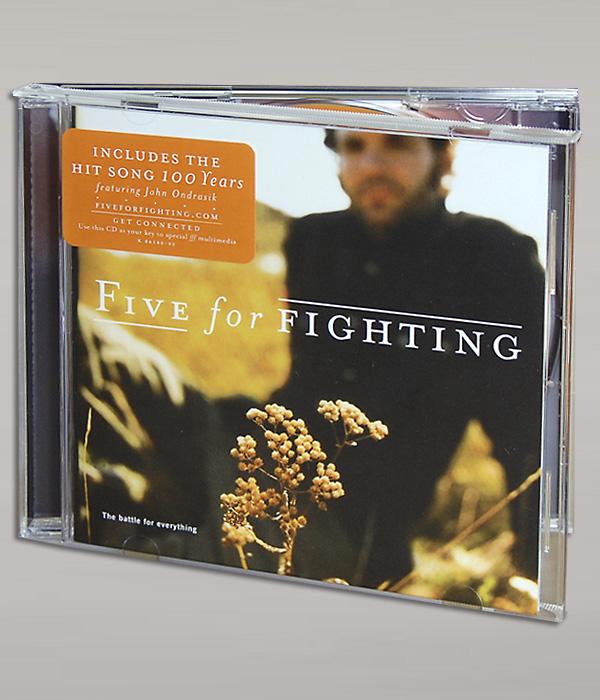 Five For Fighting Battle For Everything CD