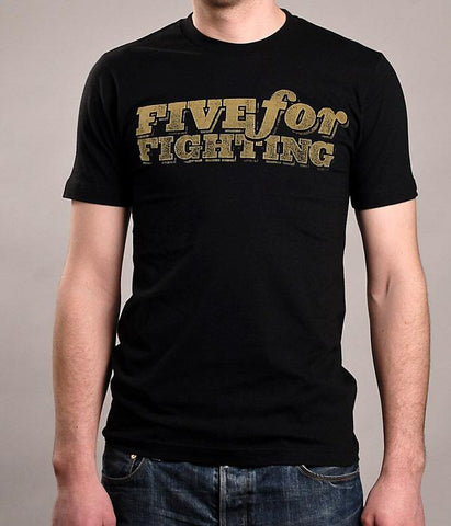 Five For Fighting Weathered Logo Shirt