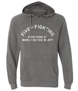 Five For Fighting World Pullover Hooded Sweatshirt