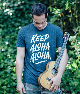 Makua Rothman Keep Aloha Aloha Shirt