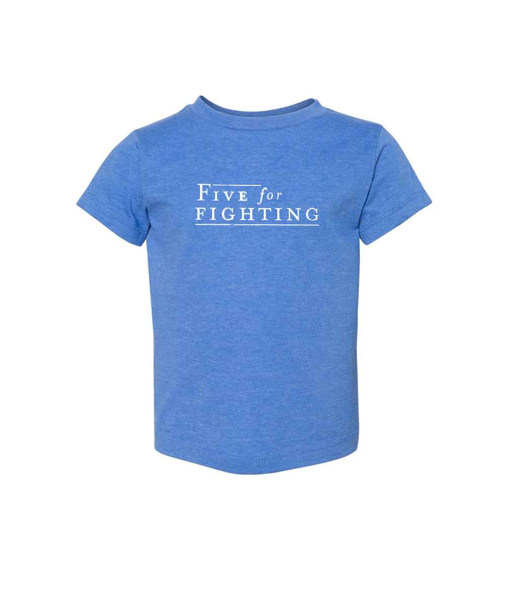 Five For Fighting Logo Youth Shirt (Blue)