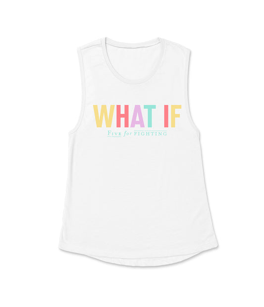 Five For Fighting What If Womens Muscle Tank