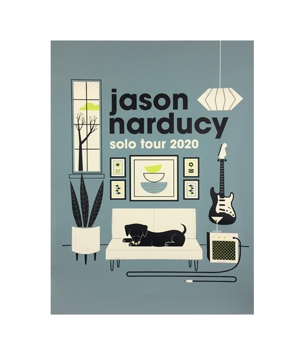 Jason Narducy Solo Tour 2020 Poster (Ltd Ed)