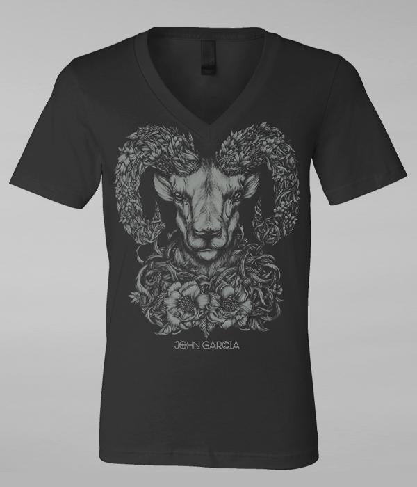 John Garcia Ram V-Neck Shirt