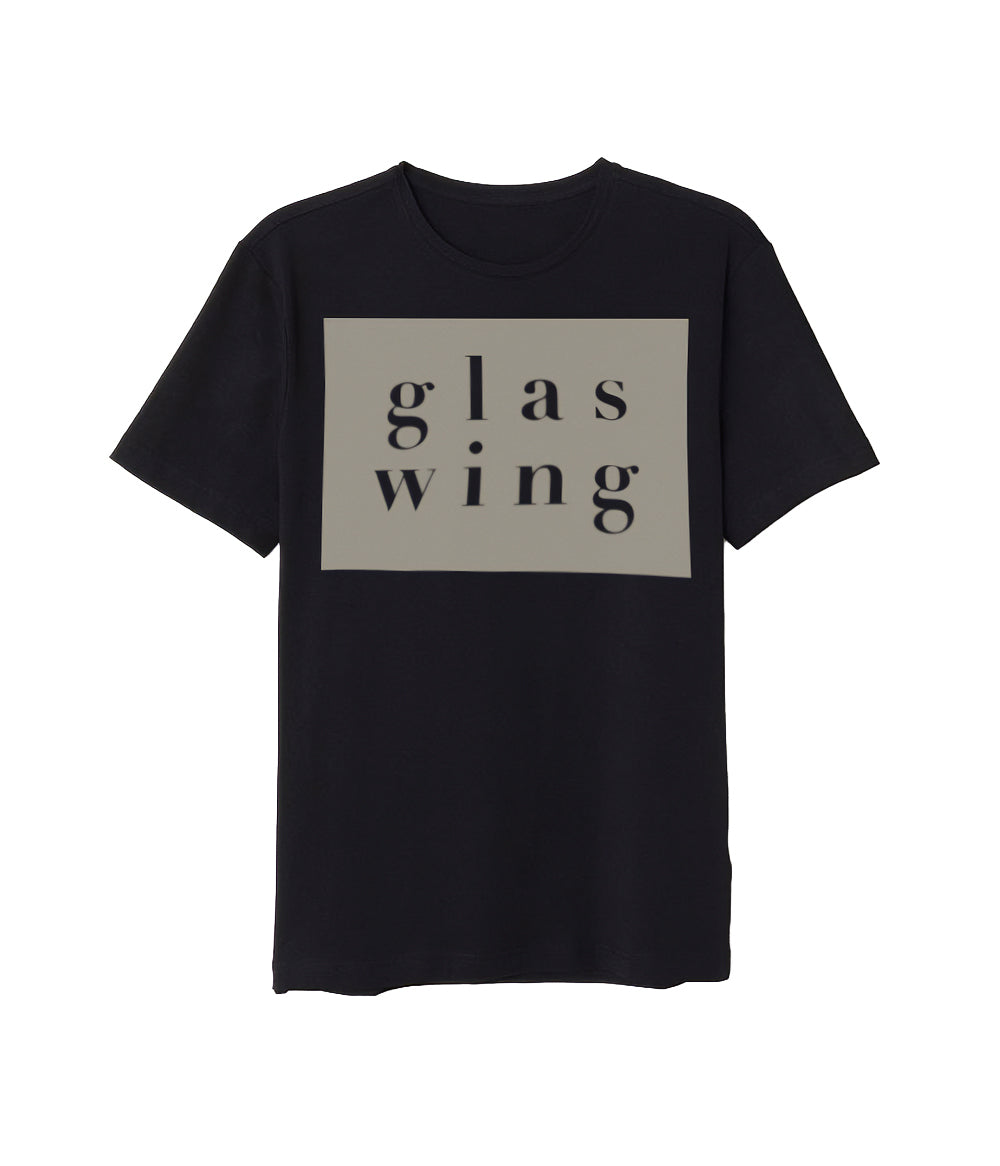 Glaswing Block Text Shirt (Black)