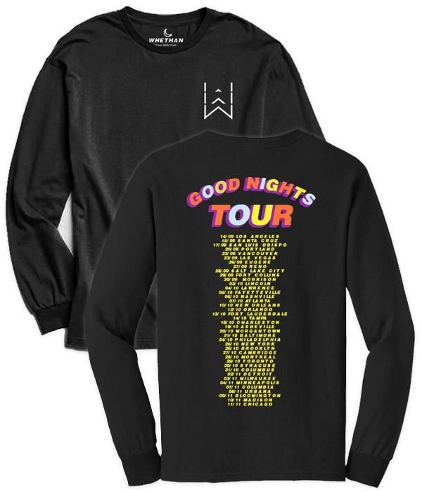 Whethan Whethan-Good Nights Tour Long Sleeve Shirt